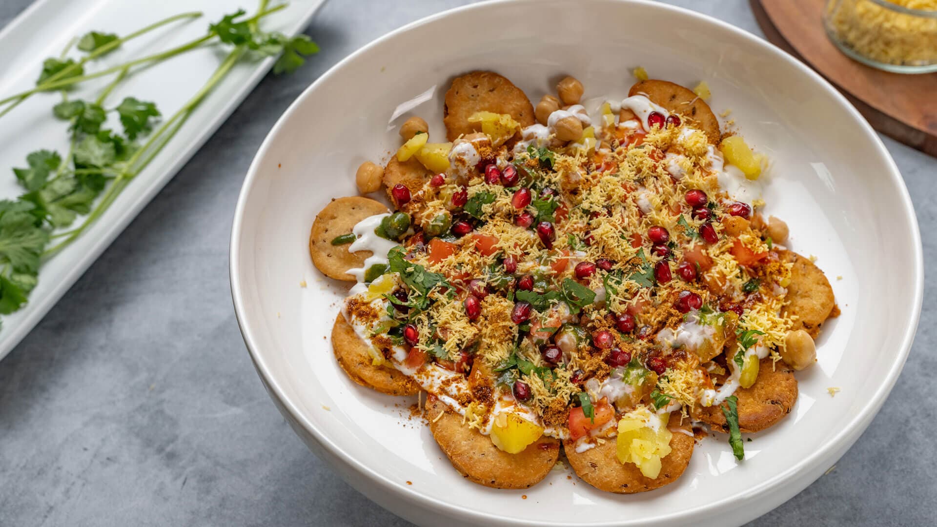 Aloo Papdi Chaat